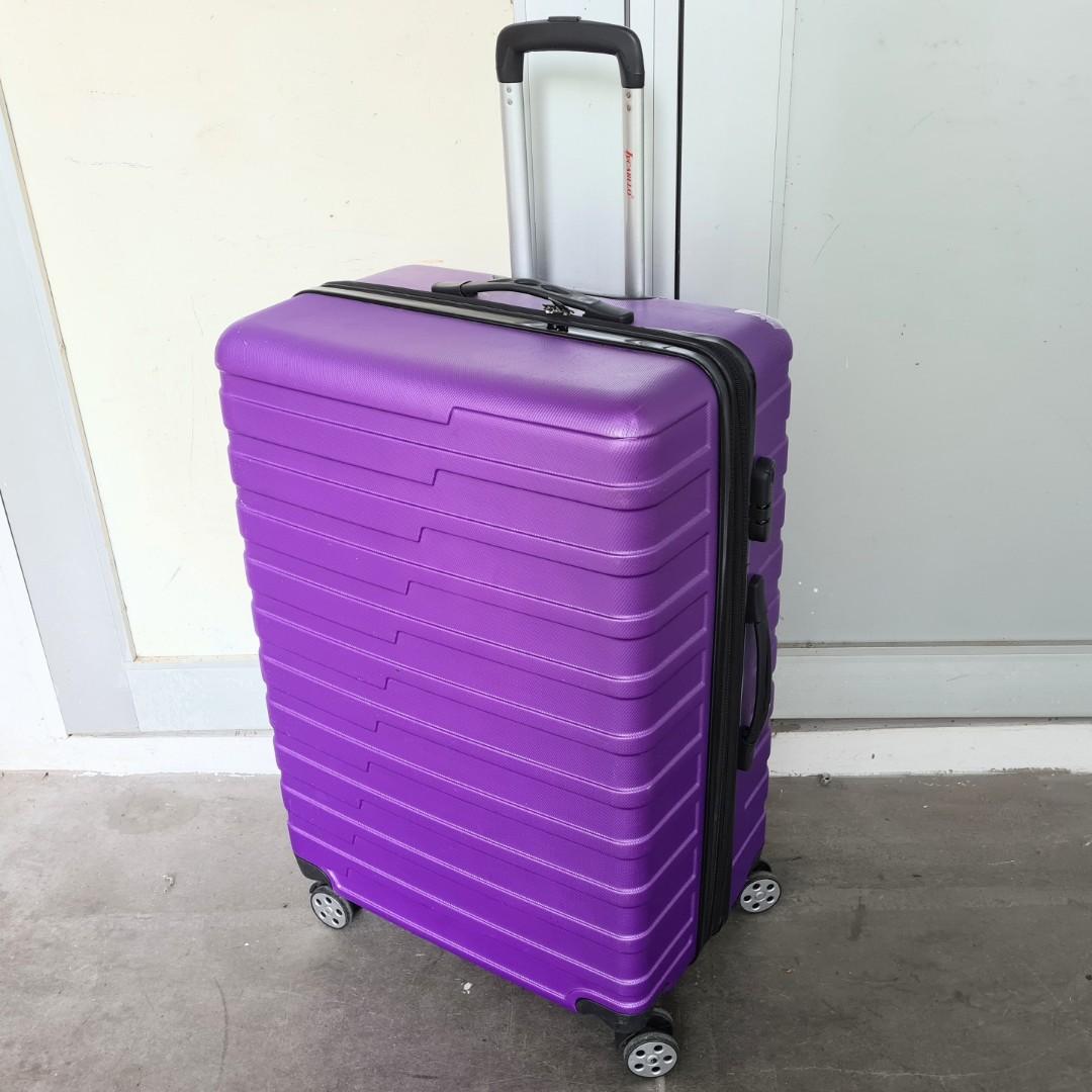Purple luggage bag store