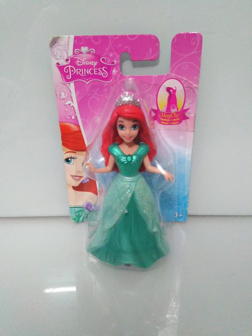 Disney Princess Magiclip Magic Clip Doll Ariel Great Condition 