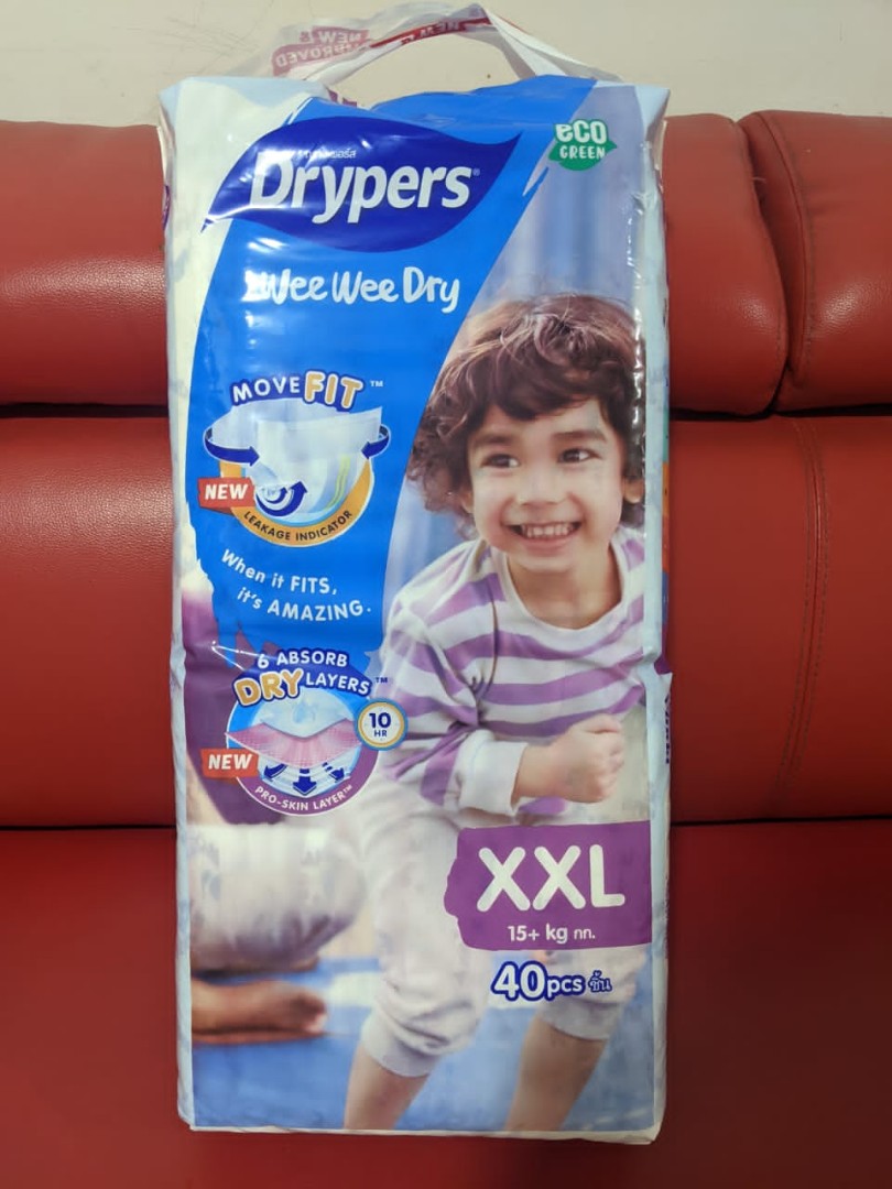 Drypers wee hotsell wee dry xxl