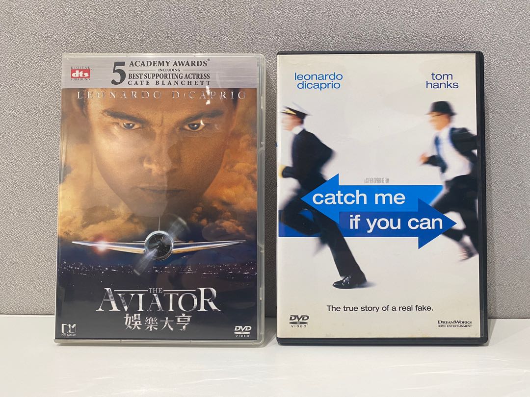 DVD) Catch me if you can & The Aviator 捉智雙雄娛樂大亨, 興趣及