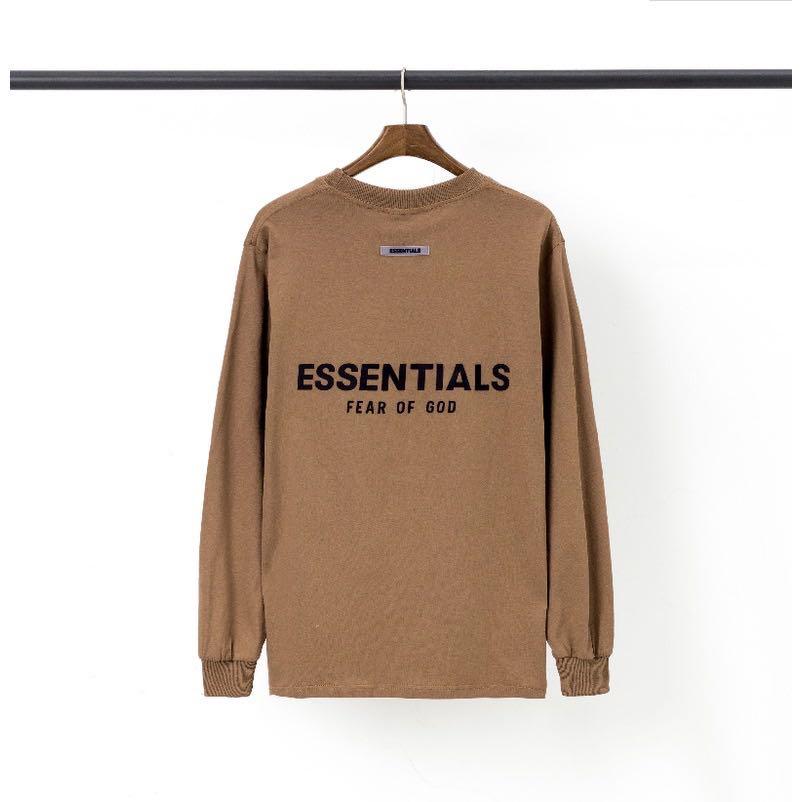 ESSENTIALS FEAR OF GOD LONGSLEEVE (Category: Tshirts & Polo Shirts ) located in Subic. Submitted by ec_rack (Listing ID 1105475838, Image 3). Description: ☑️ available for pre order only ☑️ ETA 10-14 days ☑️ Sizes: S M L XL ☑️ premium quality ₱1,600 plus shipping fee. Instagram: @ec_rack / @ec_rackk Message us to inquire/purchase 🙌🏻.