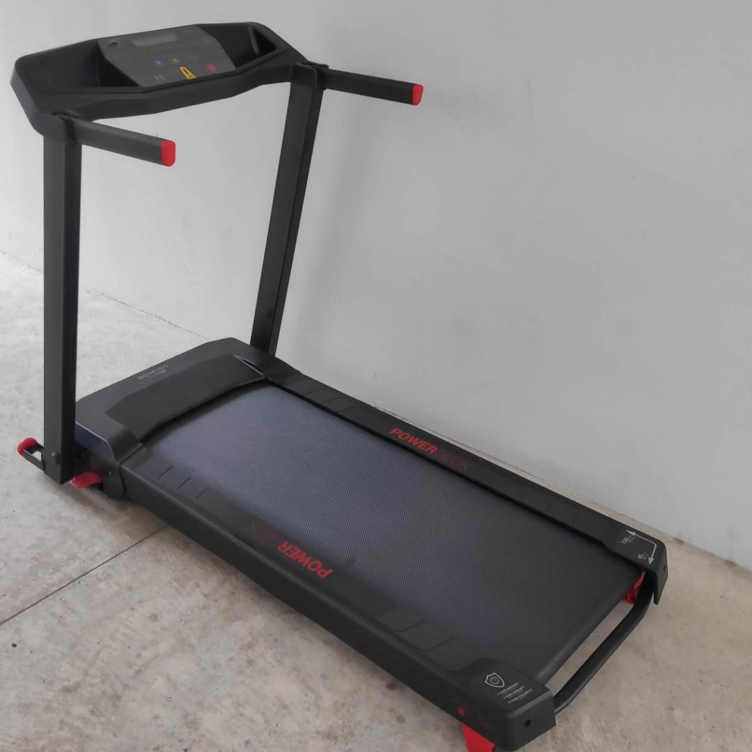 Foldable Treadmill Run 100 Sports Equipment Exercise Fitness Cardio Fitness Machines on Carousell