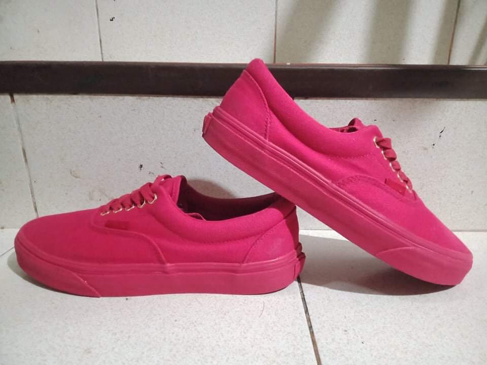 For Sale Red, Women's Sneakers on Carousell