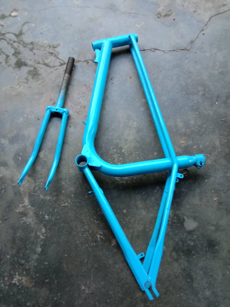 Cat shop frame basikal
