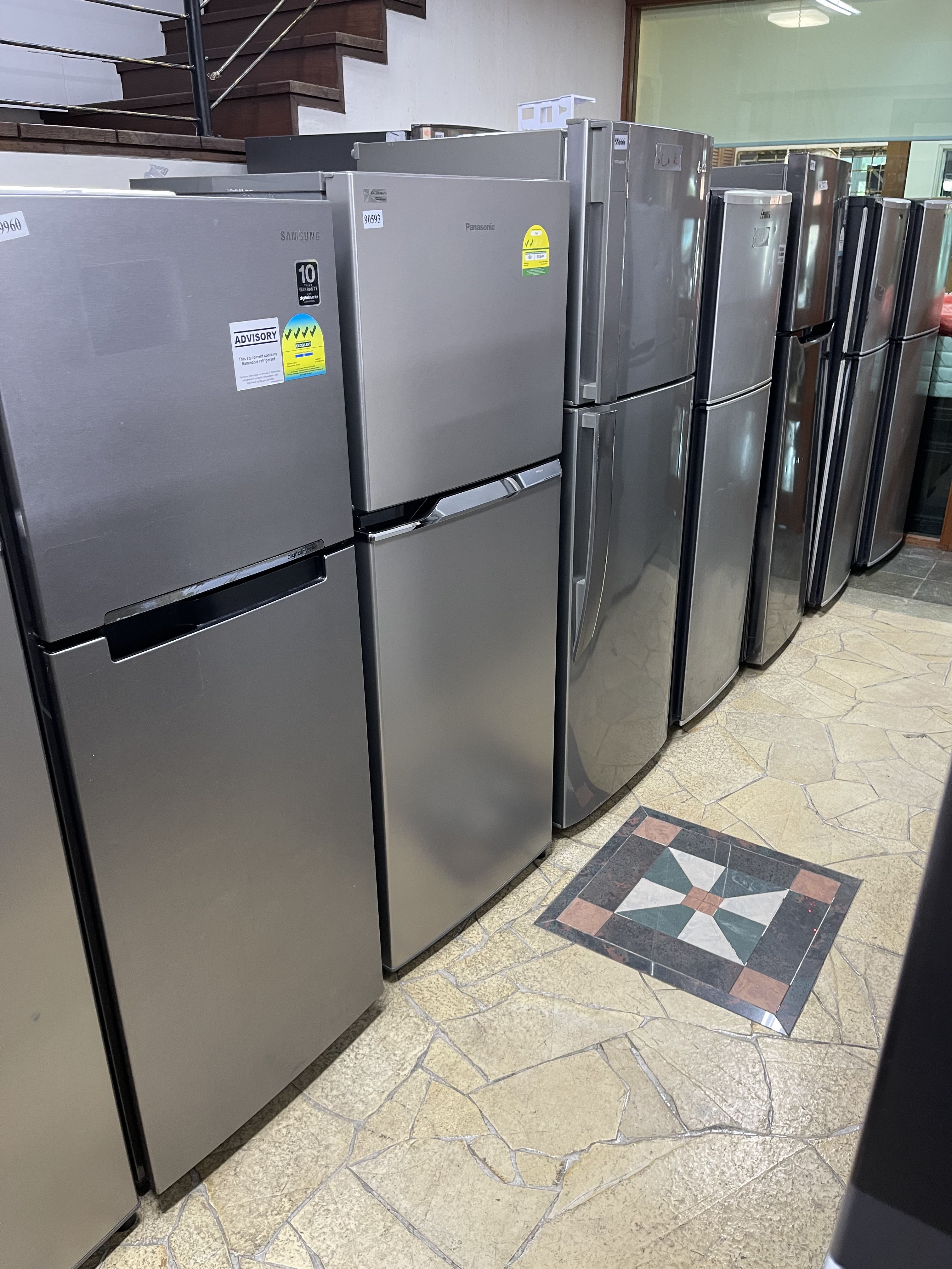 Fridge and washing machine cheap cheap (2nd hand) but all working well