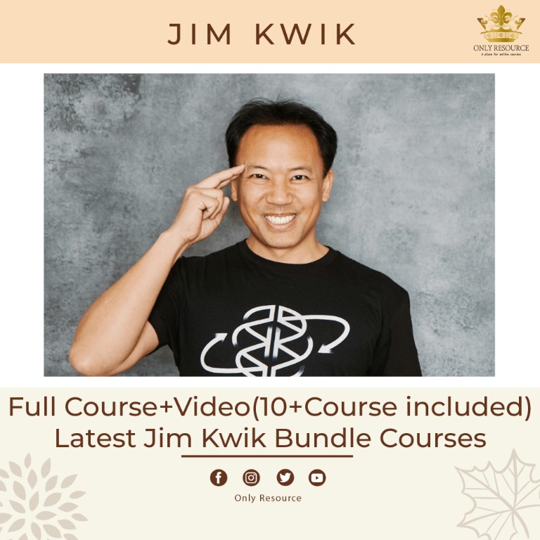 {FULL COURSE+ VIDEO} Jim Quick 10+CourseSuper Brain Focus Blueprint