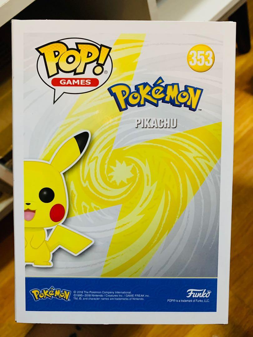 Funko 31528 Pop Games: Pokemon S1- Pikachu