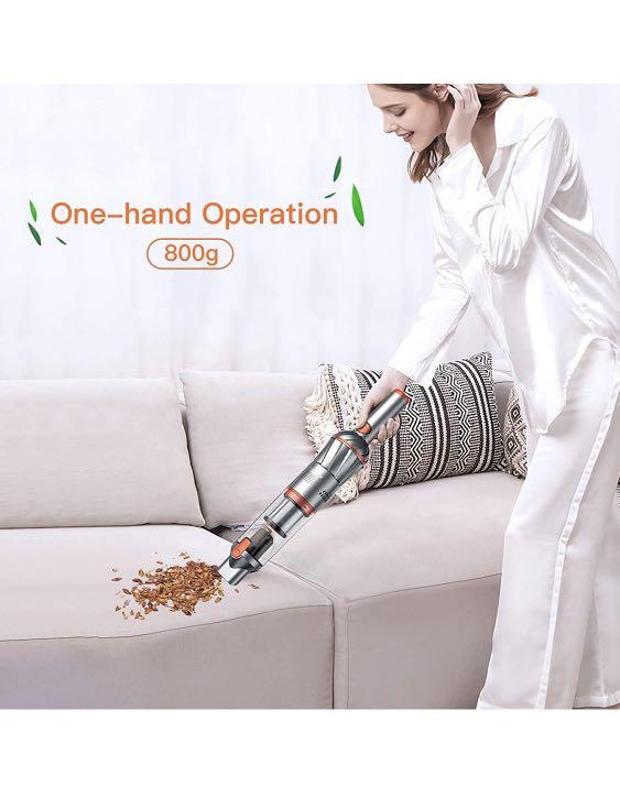 FYLINA Handheld Vacuum Cordless, Wet Dry Vacuum Cleaner, 2 modes