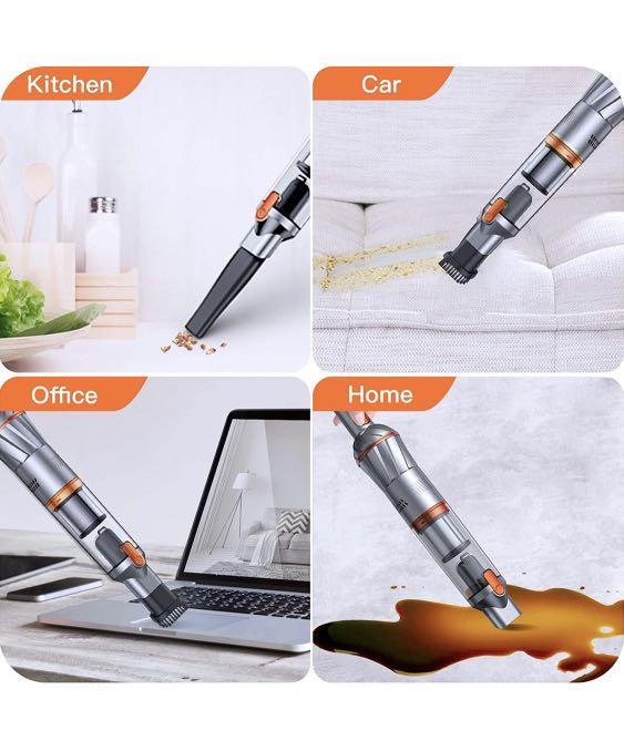 FYLINA Handheld Vacuum Cordless, Wet Dry Vacuum Cleaner, 2 modes