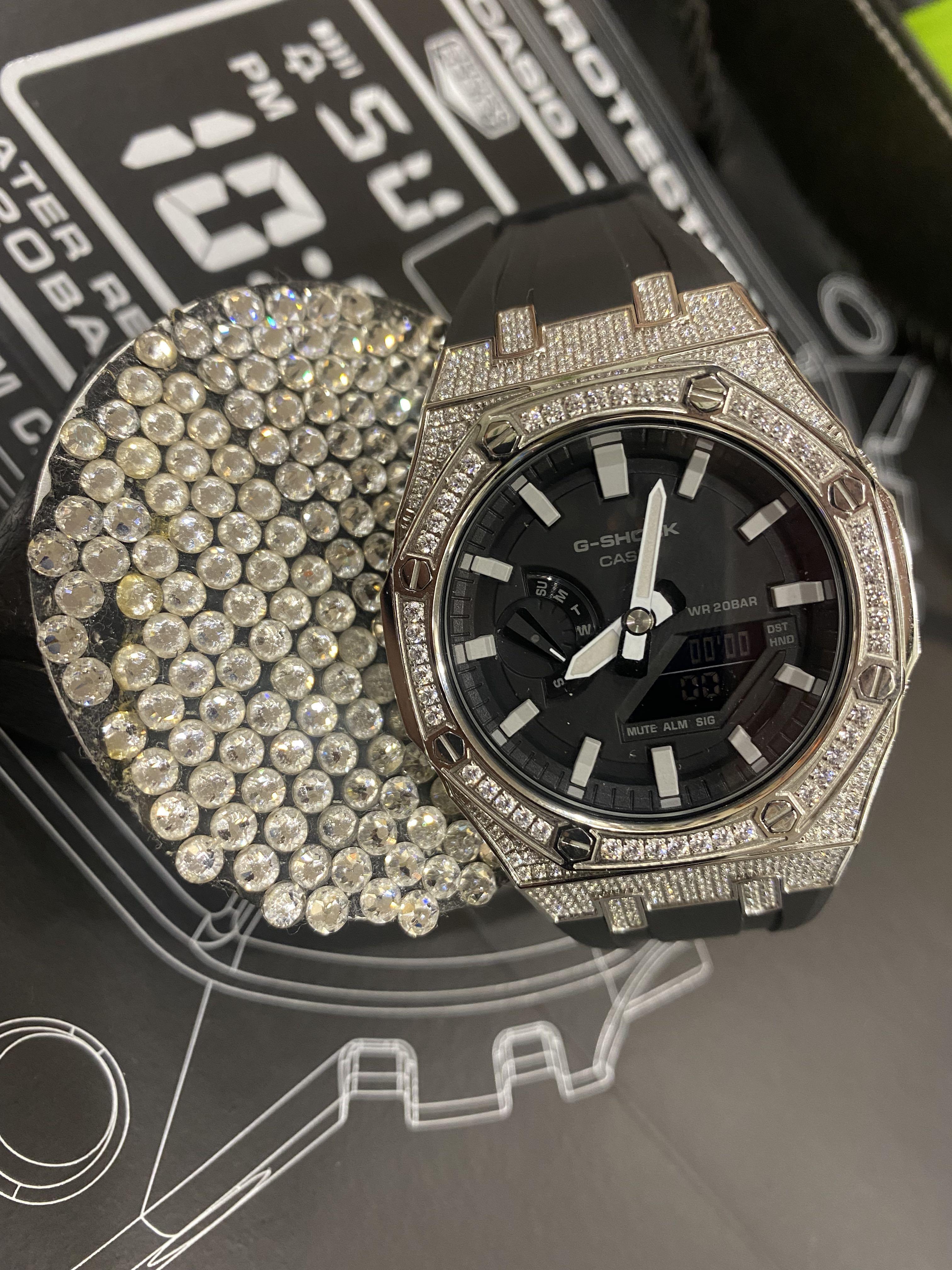 G shock clearance diamond case