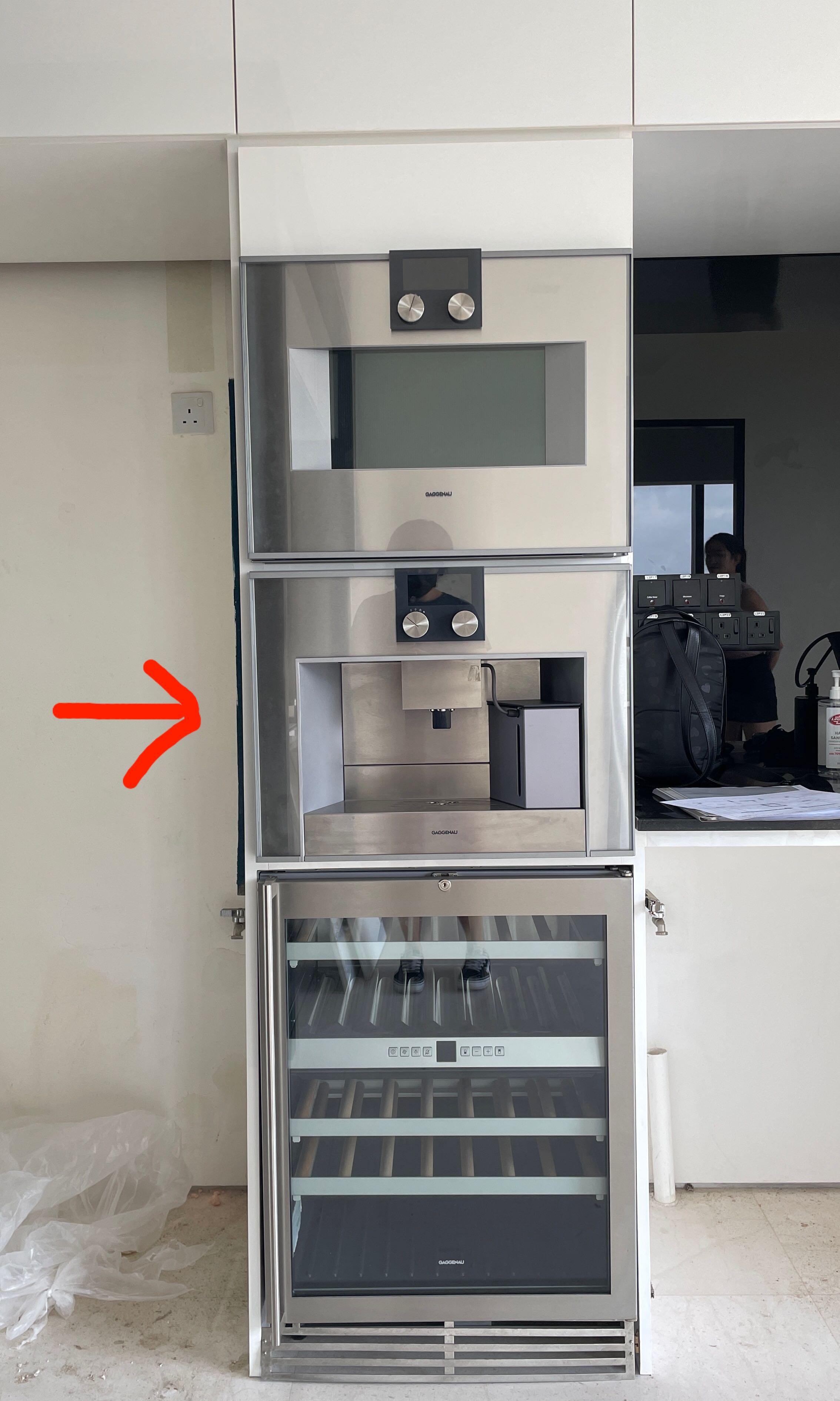 Gaggenau Built In coffeemachine, TV 