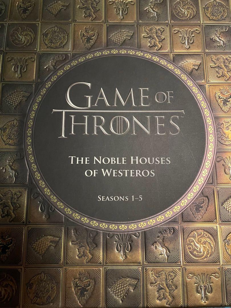 Game of Thrones The Noble Houses of Westeros Seasons 1 5, Hobbies