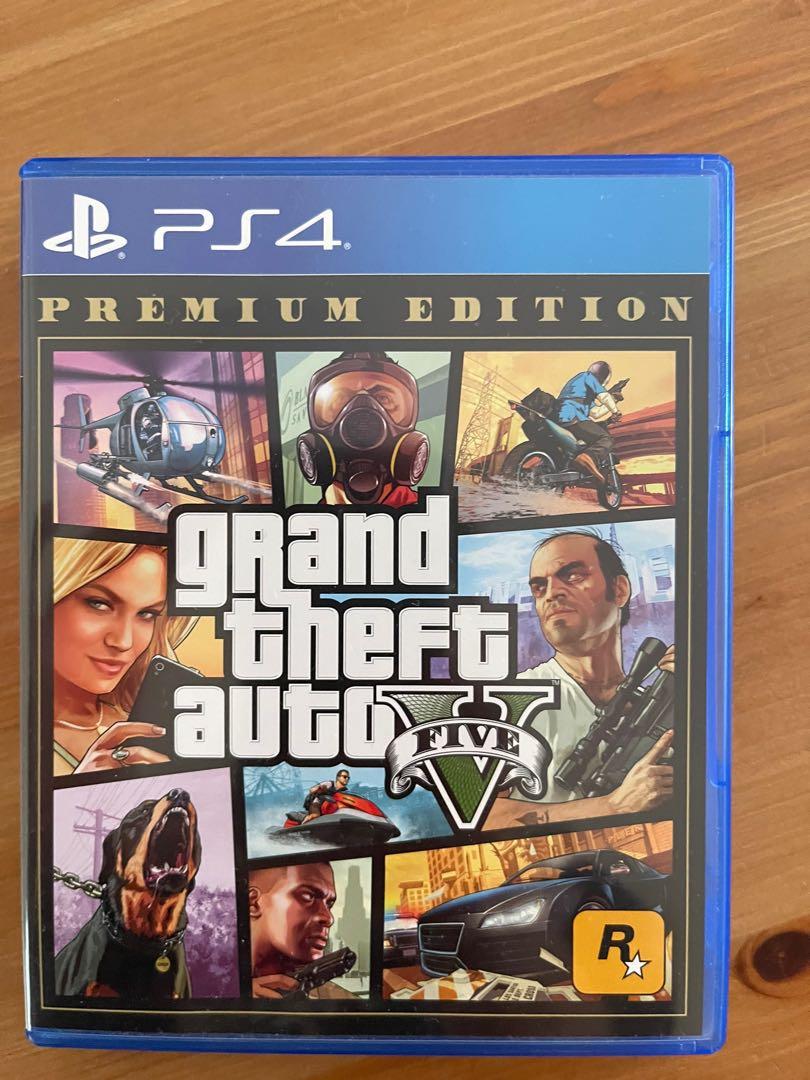 Gta 5 Cd For Ps4 遊戲機 遊戲機遊戲 Playstation Carousell