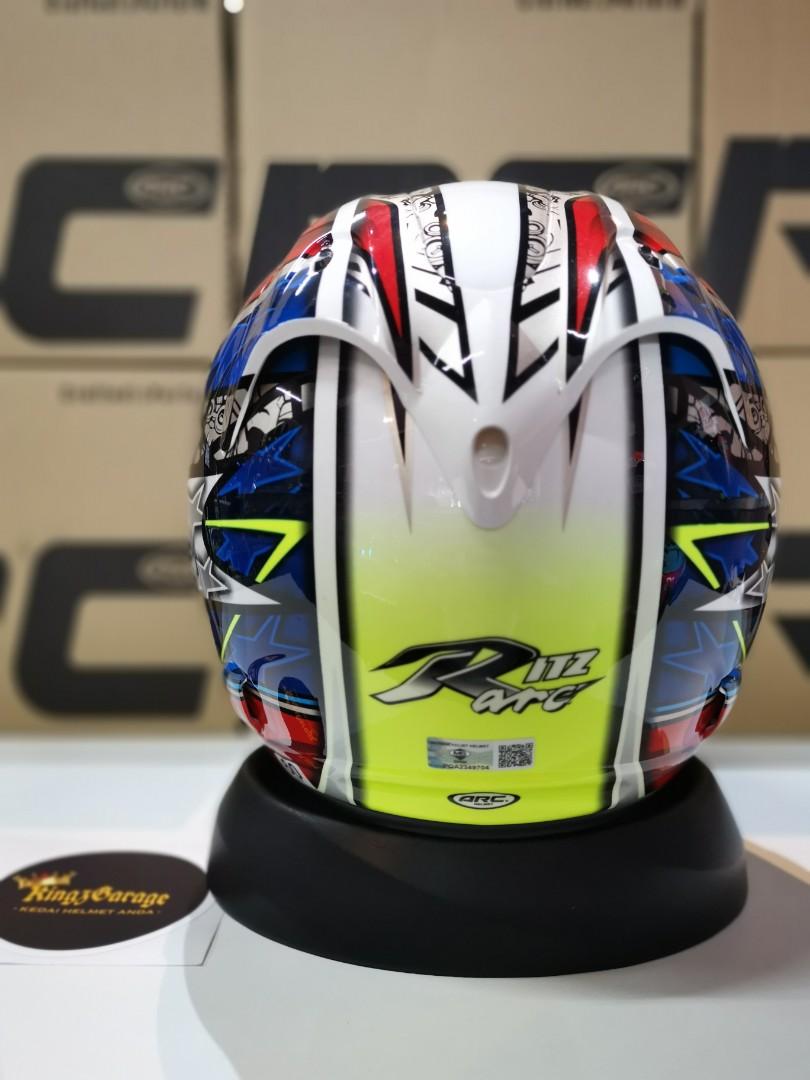 Arc clearance helmet logo