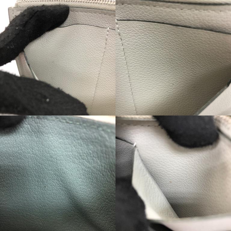 HERMES CITY ZIPPE WALLET / EVERCOLOR / Y STAMP COIN PURSE 217014032