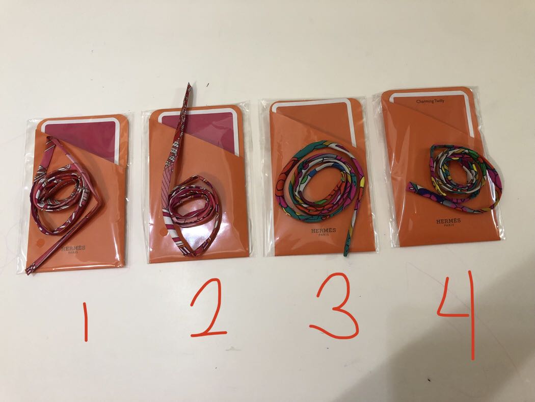 Hermes spaghetti twilly hotsell