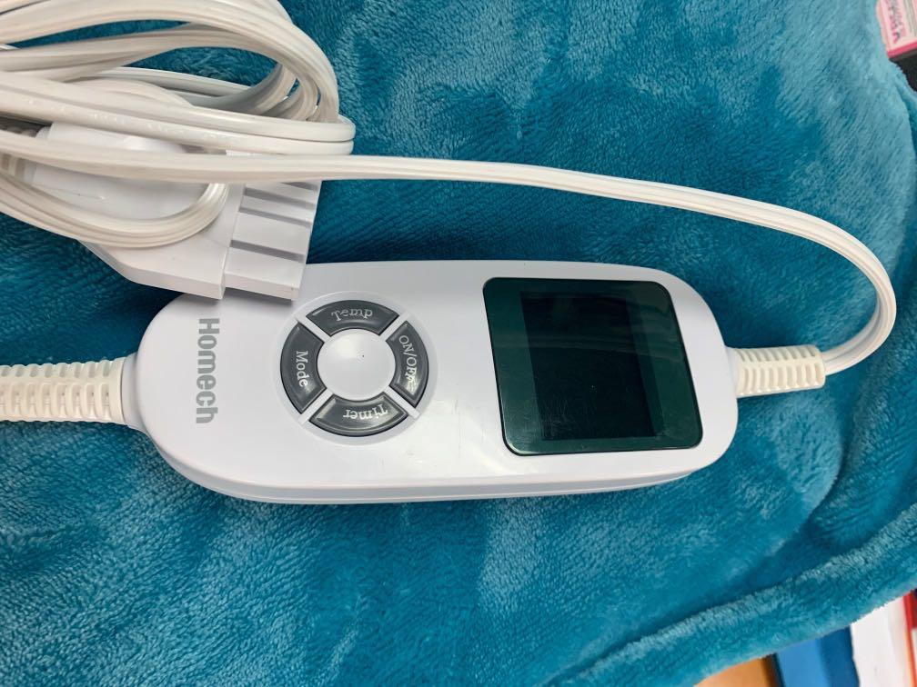 Homech Heated Plush Blanket, Furniture & Home Living, Furniture, Bed