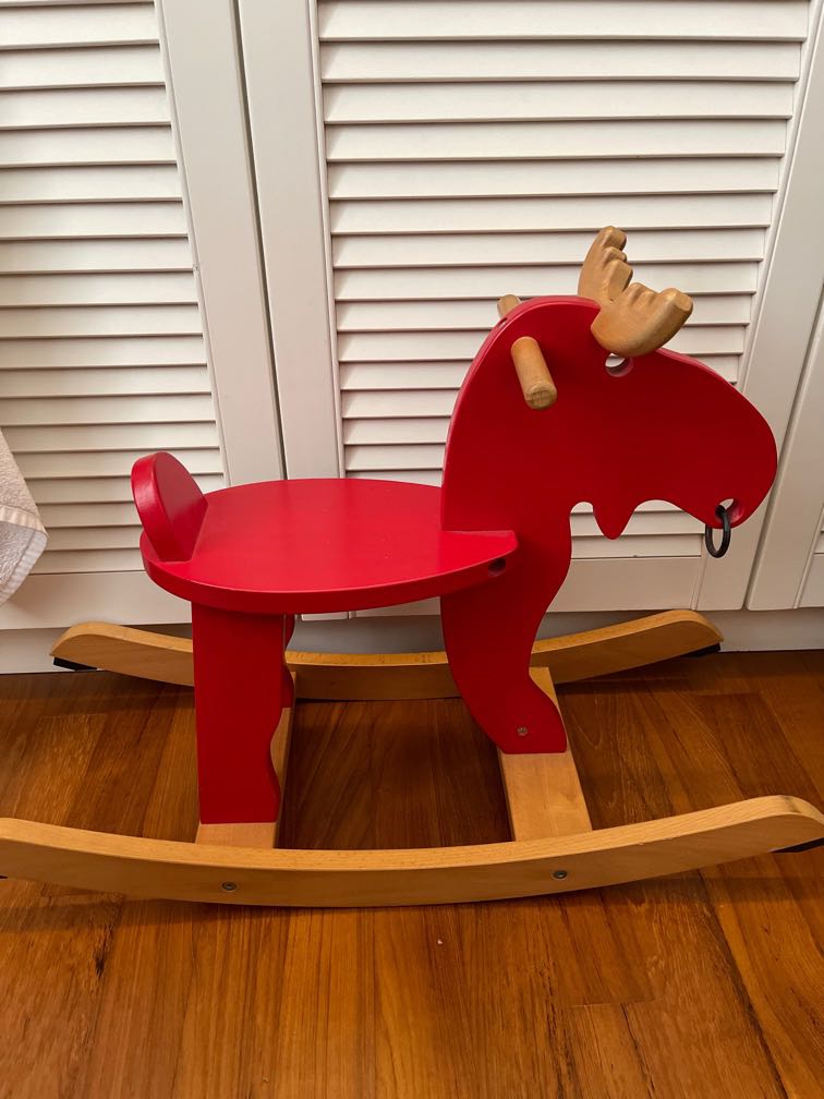 Ikea ekorre rocking on sale moose