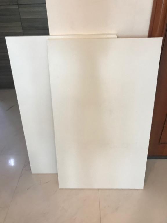 IKEA Linnmon Table Tops, white 100x60 cm, Furniture & Home Living