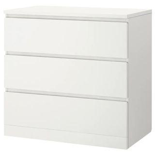 Ikea MALM 3 drawers chest