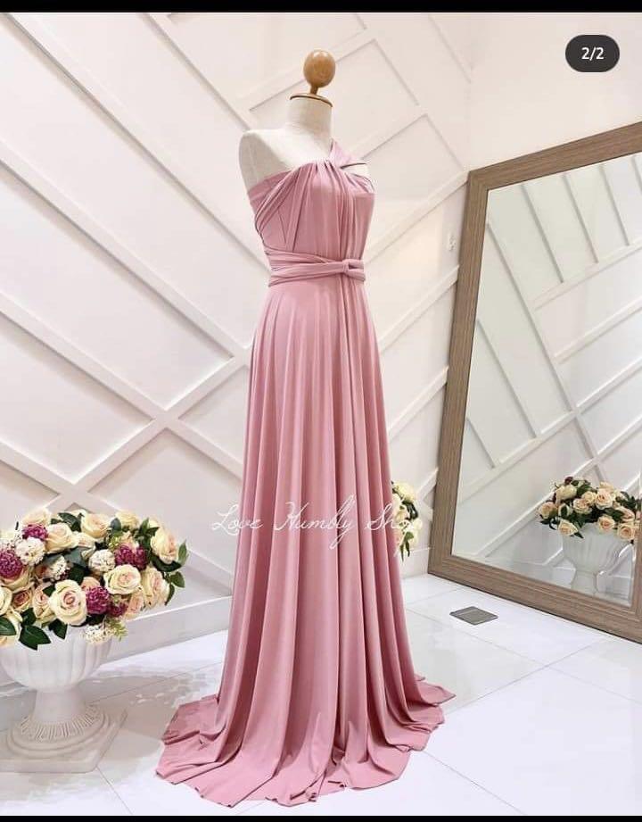 Infinity dress dusty pink clearance