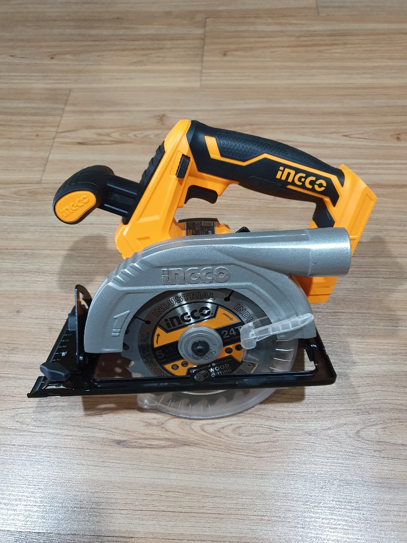 INGCO 20V LiIon Cordless Circular Saw (CSLI1401) with battery and