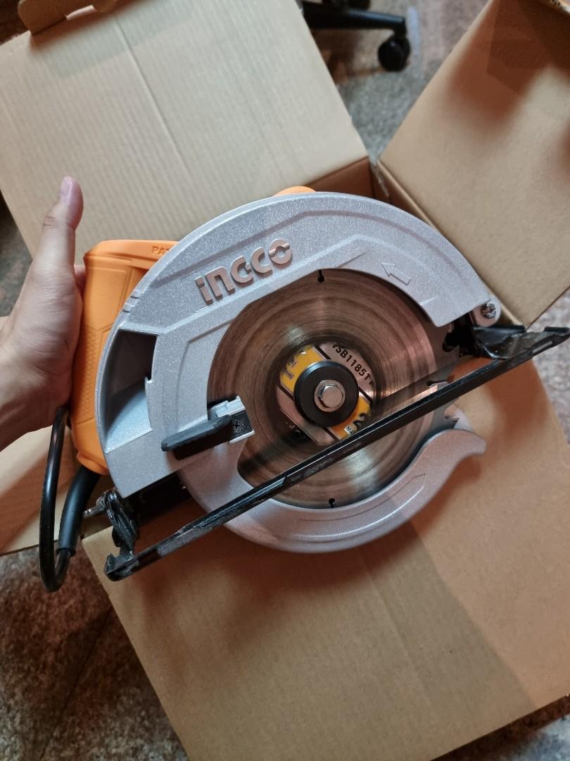 Ingco Circular Saw 1200w / with warranty, Furniture & Home Living