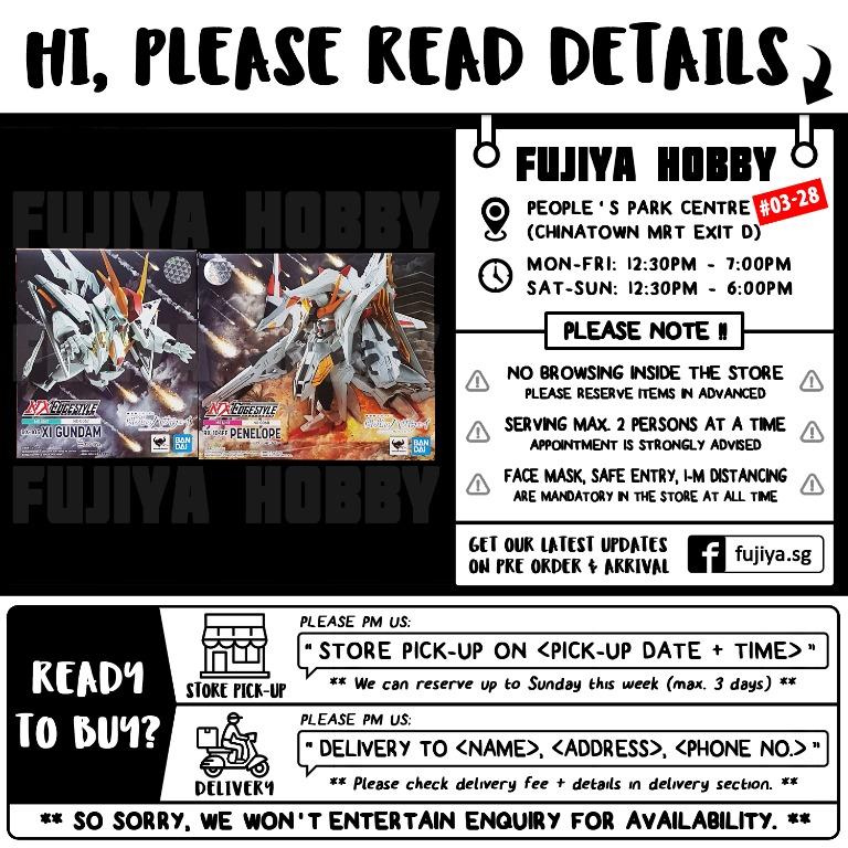 In Stock Nxedge Style Ms Unit Rx 105 Xi Gundam Vs Rx 104ff Penelope Hobbies Toys Toys Games On Carousell