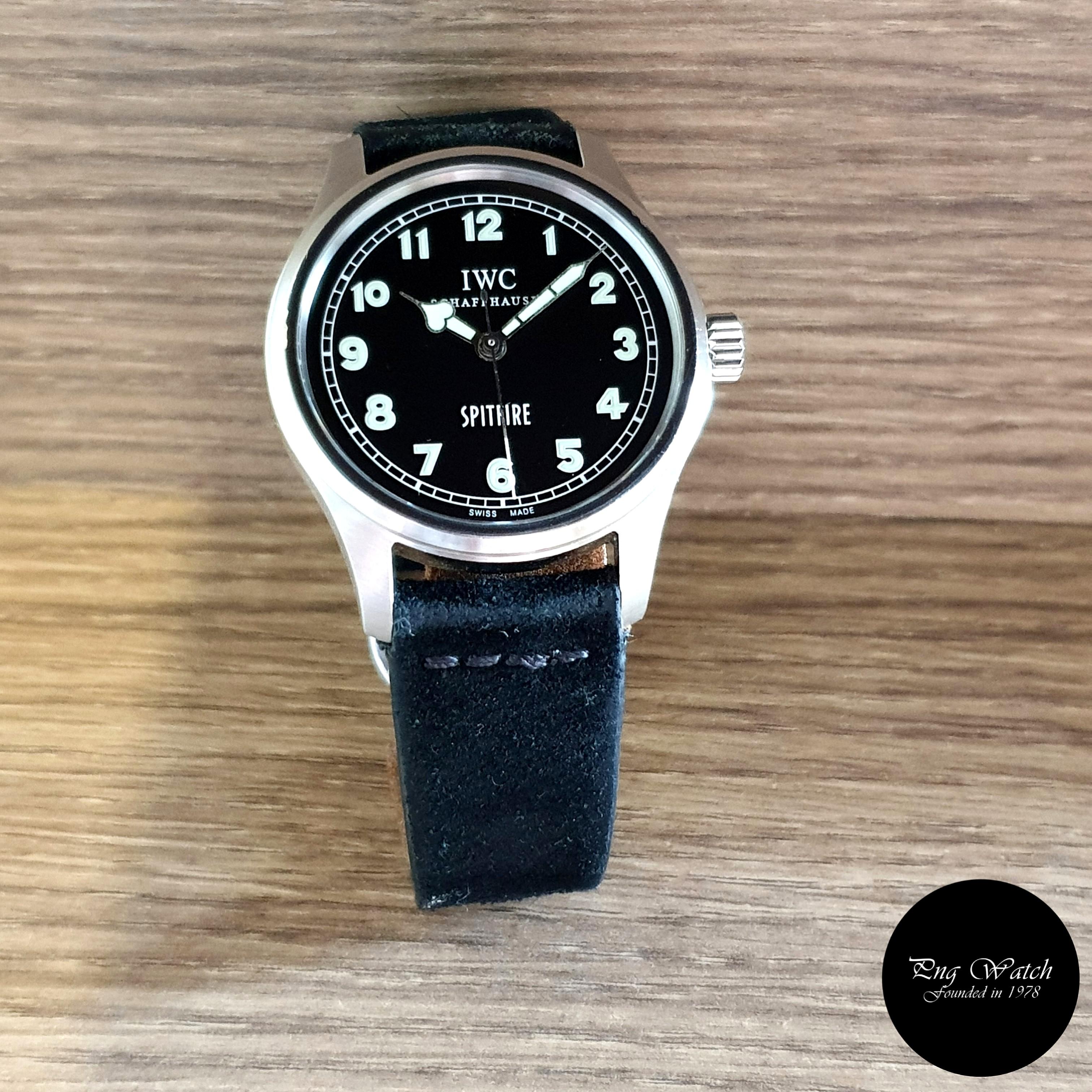 NOT AVAILABLE IWC 38mm Discontinued Black Flieger Mark XV