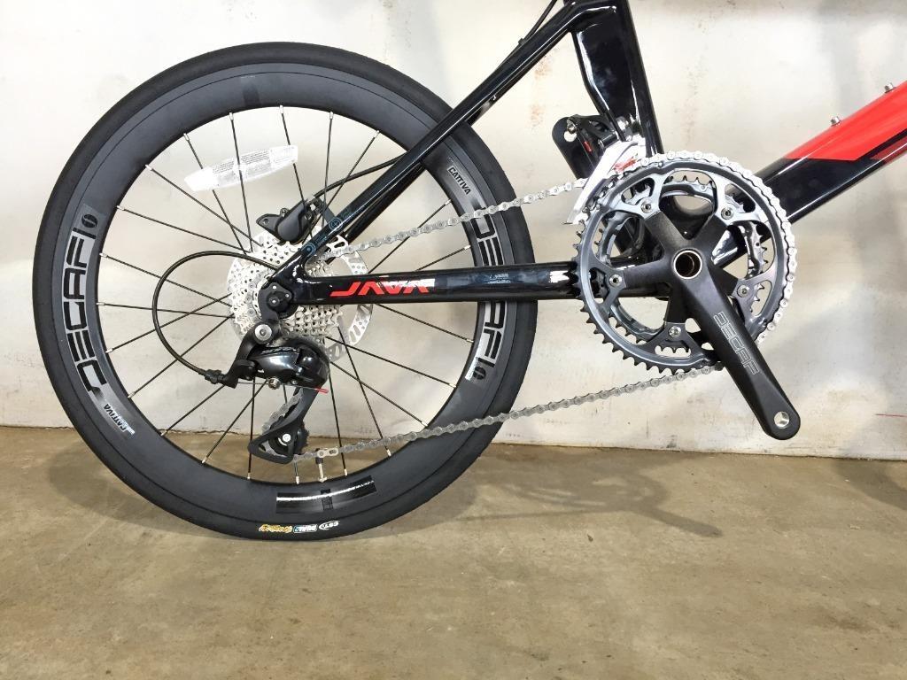 Java CL 451 Carbon Mini Velo Shimano Sora Spec Shimano hydraulic brakes ...
