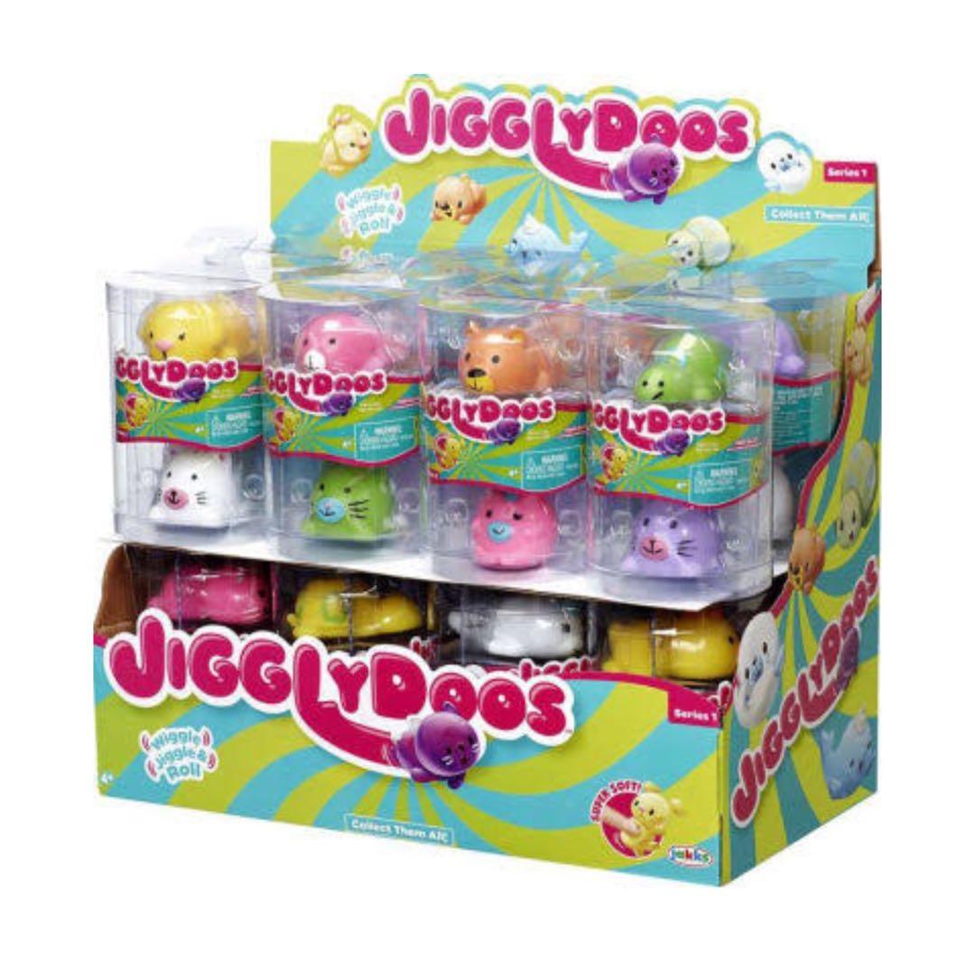 2  Pack Of JigglyDoos Squeeze Toy Series 1 Total Of 12 