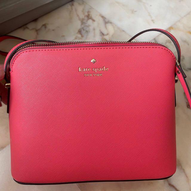 Kate Spade sling bag pink, Women's Fashion, Bags & Wallets, Cross