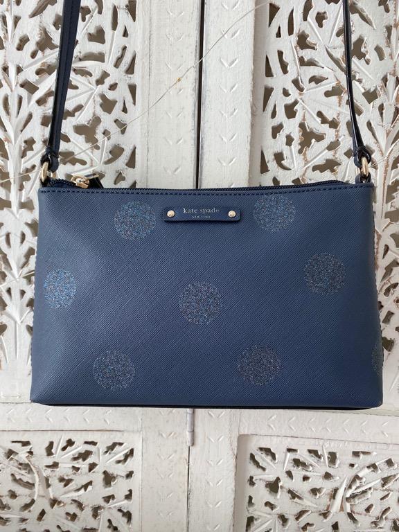 Kate spade glitter 2024 polka dot purse