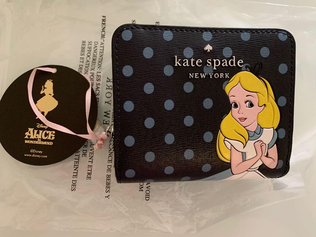 Kate Spade x Alice in wonderland collaboration small wallet, Women's