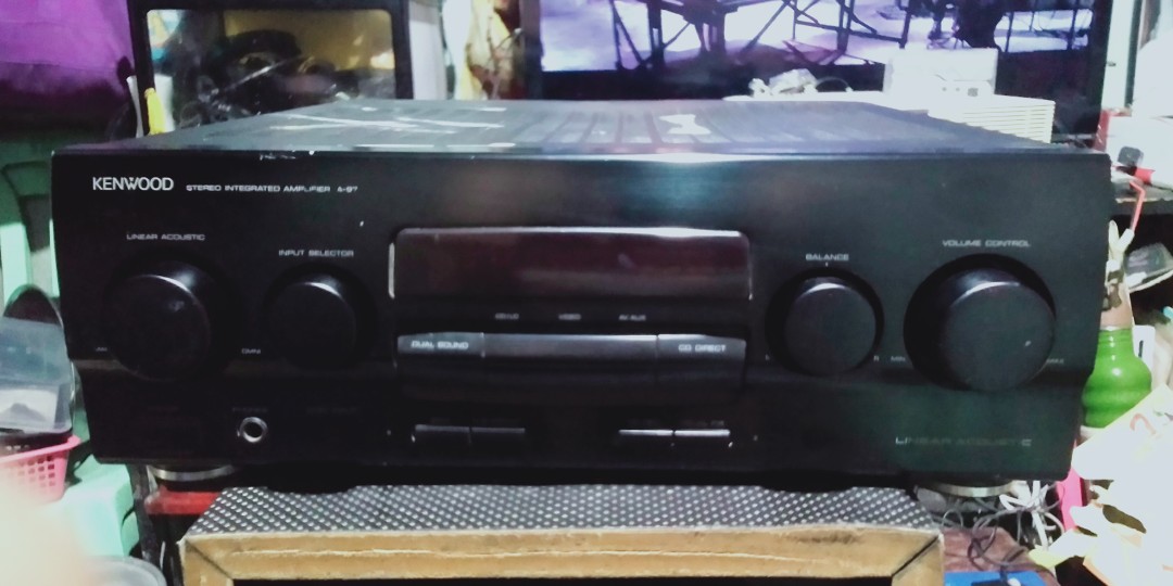 Kenwood A97 4 channel amplifier, Audio, Soundbars, Speakers