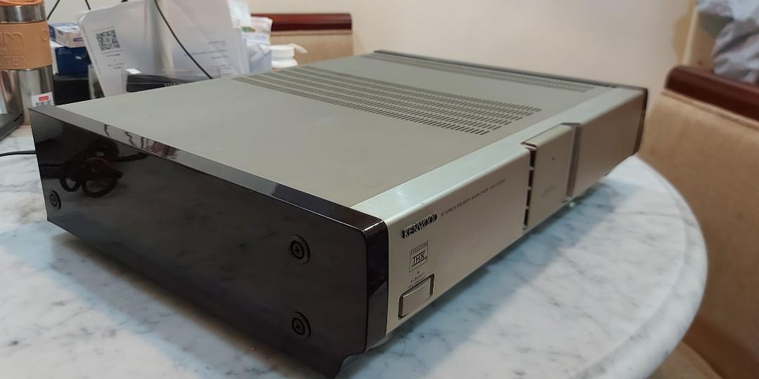 Kenwood kmx1000 power amplifier 130watts per channel 8ohms bridgeable
