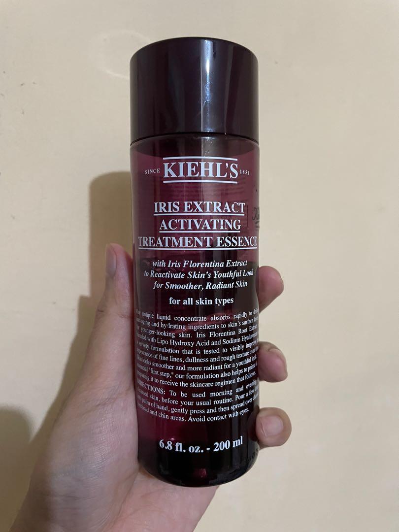 Kiehls Iris Extract Activating Treatment Essence Health Beauty Skin Bath Body On Carousell