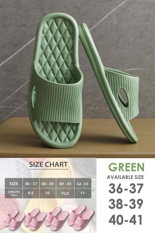 Korean Style Slippers Very Soft Non Slip Lightweight EVA Material