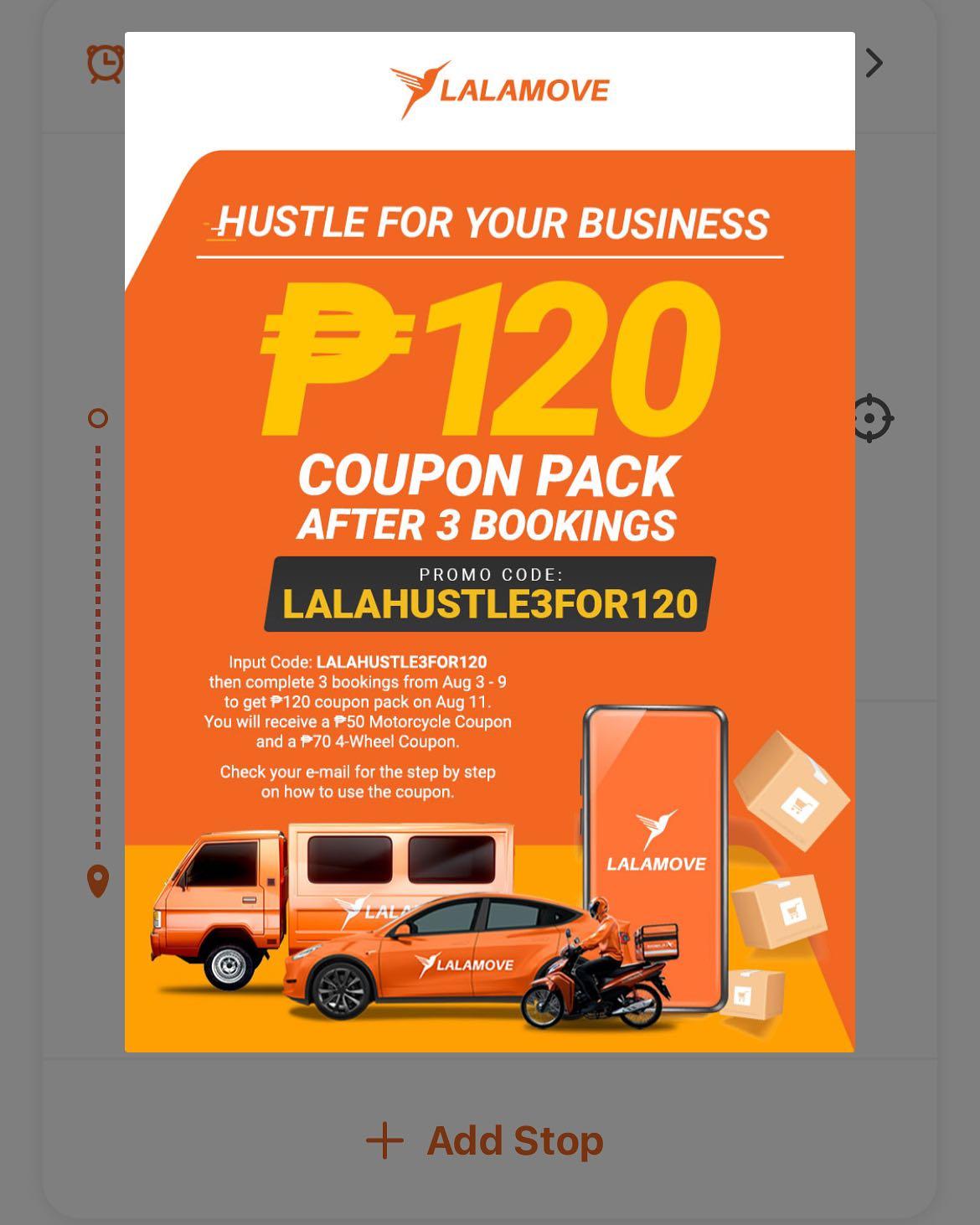 Lalamove promo code new user 2019 store