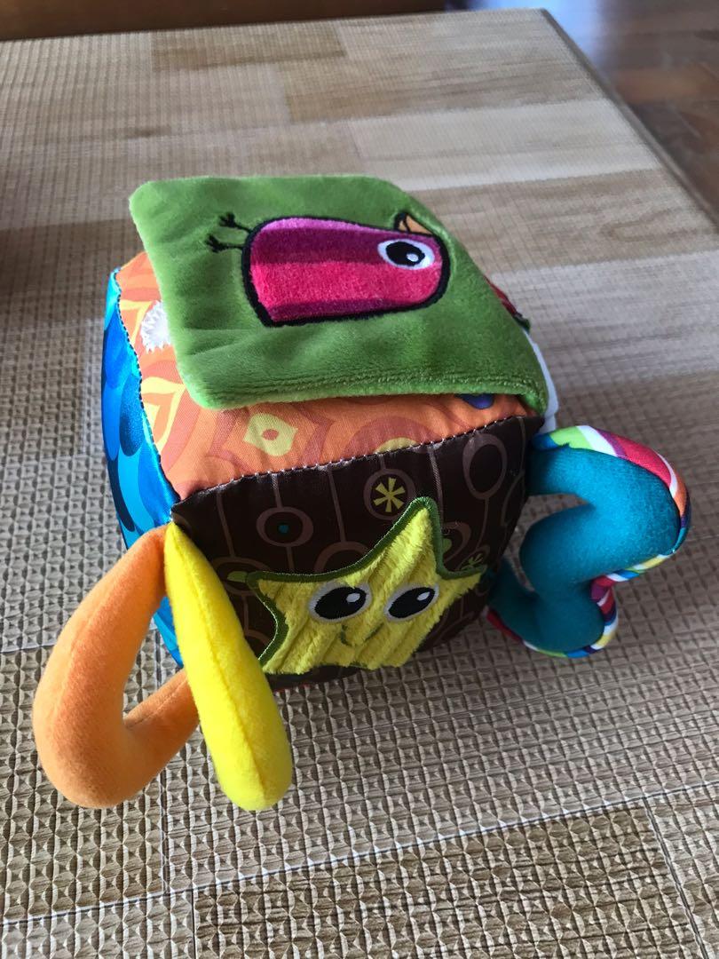 Lamaze Clutch Cube Baby Activity Toy Babies Kids Infant