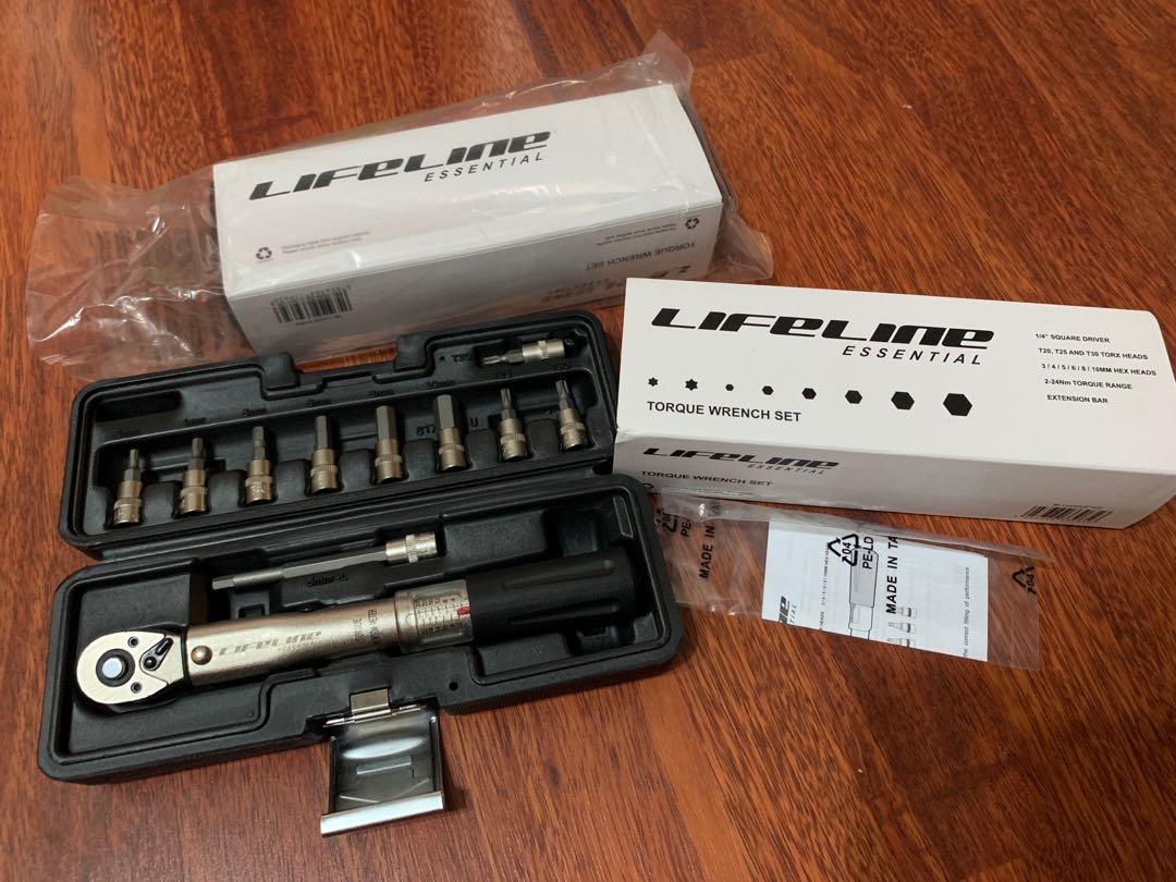 LifeLine Essential Torque Wrench 2 to 24 Nm, Sports Equipment, Bicycles & Parts, Parts