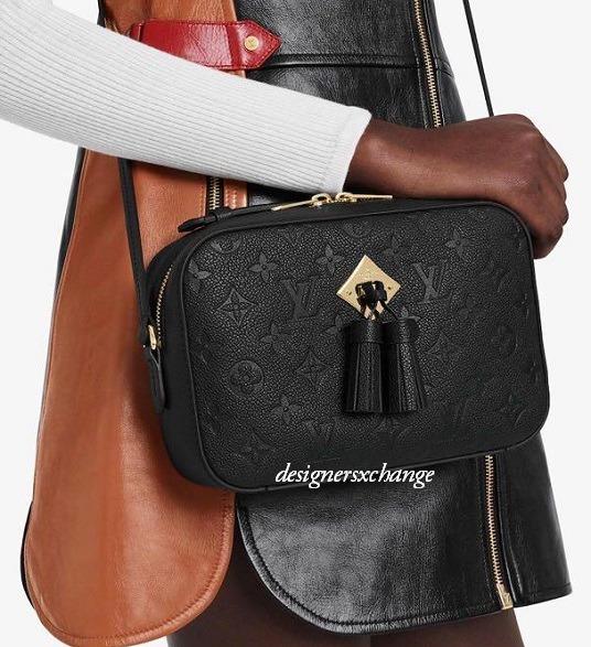 LOUIS VUITTON Saintonge Shoulder Bag in Black – COCOON