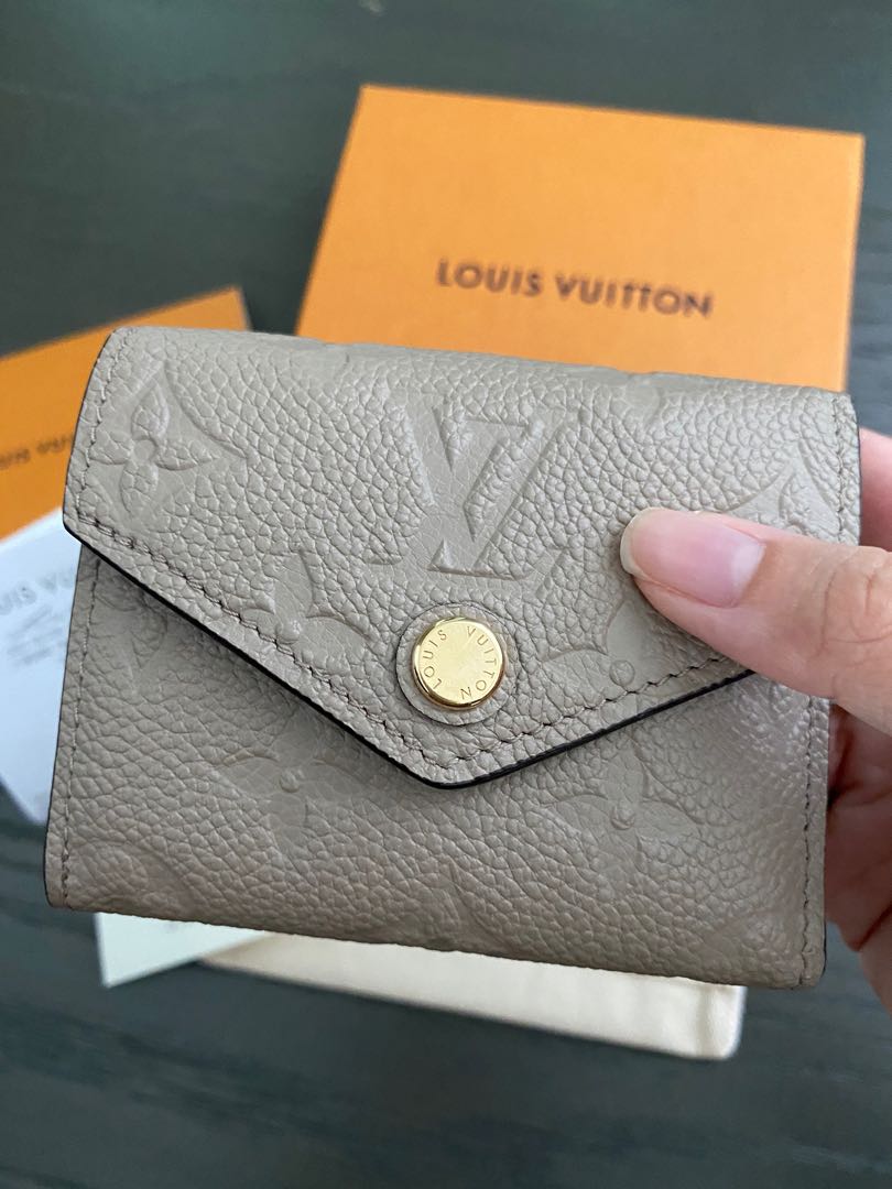 Louis Vuitton Zoe Wallet Marine Rouge Empreinte – Now You Glow