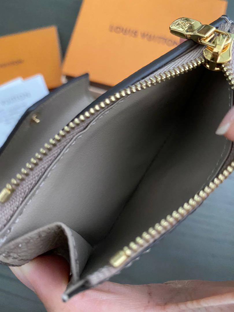 LV Zoe Wallet Monogram Empreinte Leather Tourterelle Compact, Luxury, Bags  & Wallets on Carousell