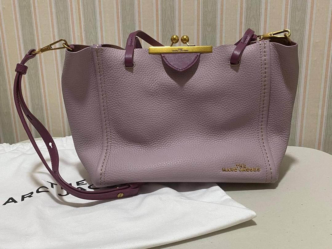 Marc Jacobs Kiss Lock Mini Tote Lilac Color, Luxury, Bags