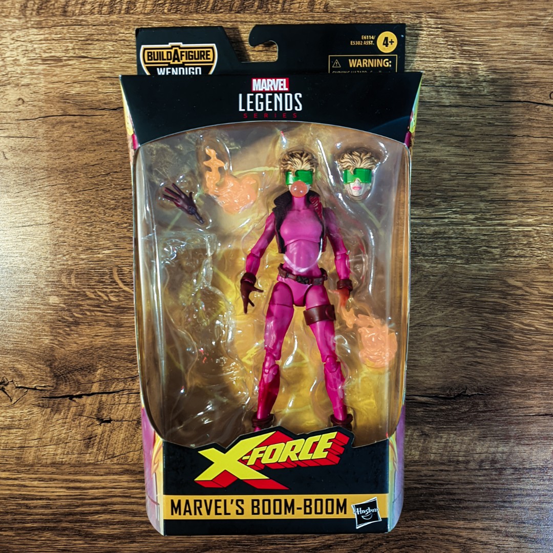 No Wendigo BAF Marvel Legends BOOM BOOM 6” Action Figure X-Men X-Force Mint 