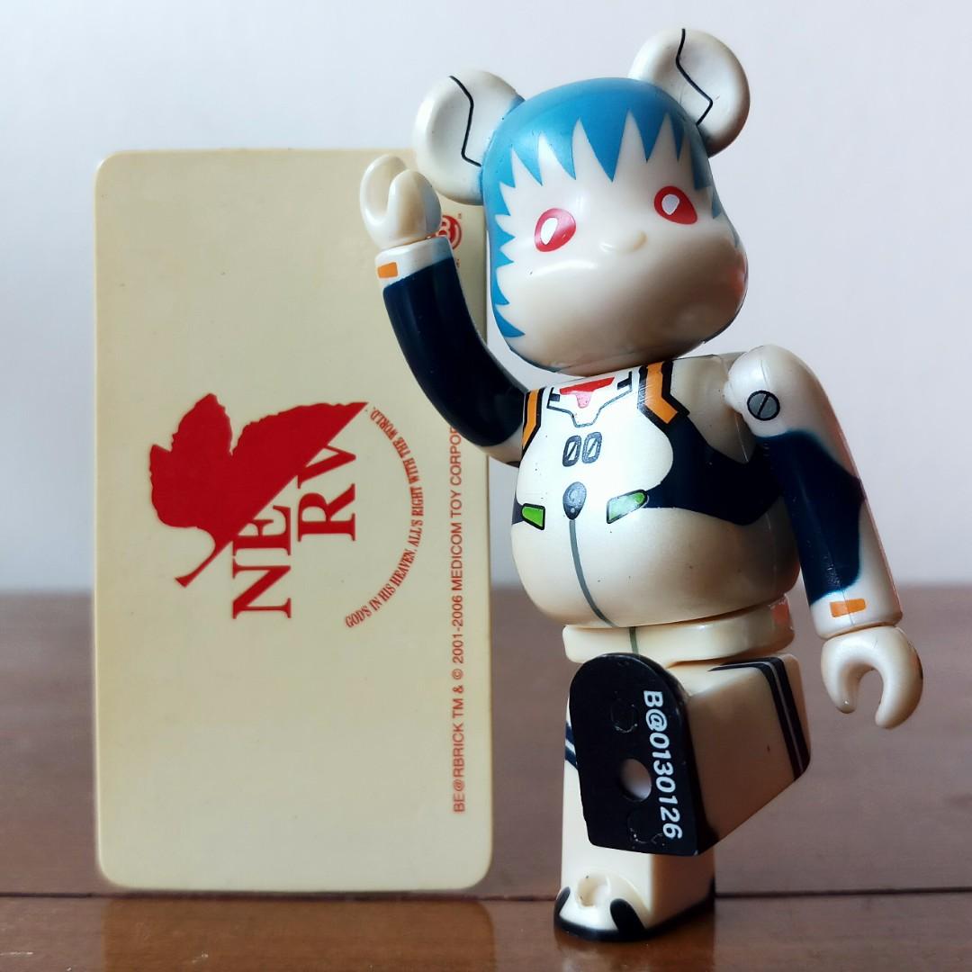 Medicom BE@RBRICK Series 13 SF EVA Rei Neon Genesis Evangelion Bearbrick NEW 