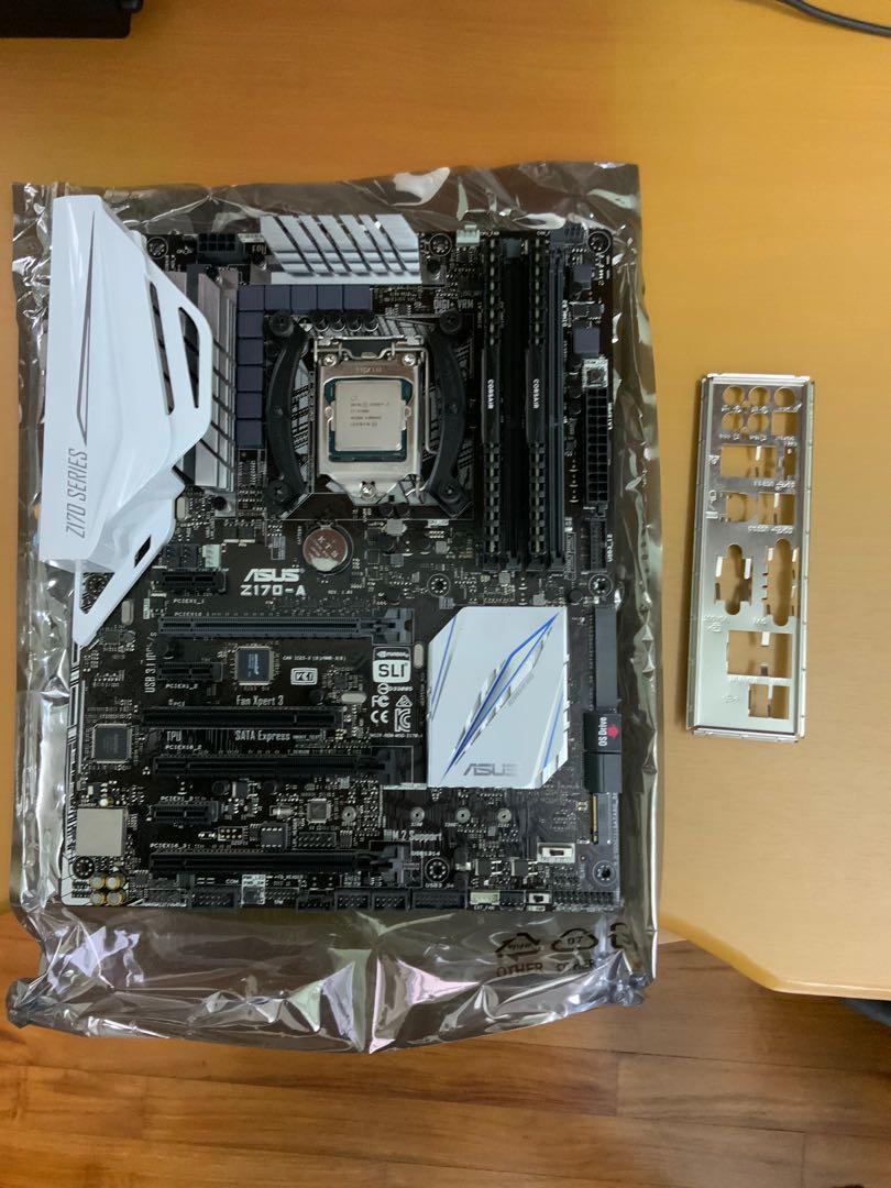 Motherboard, cpu and ram bundle, Computers & Tech, Parts & Accessories