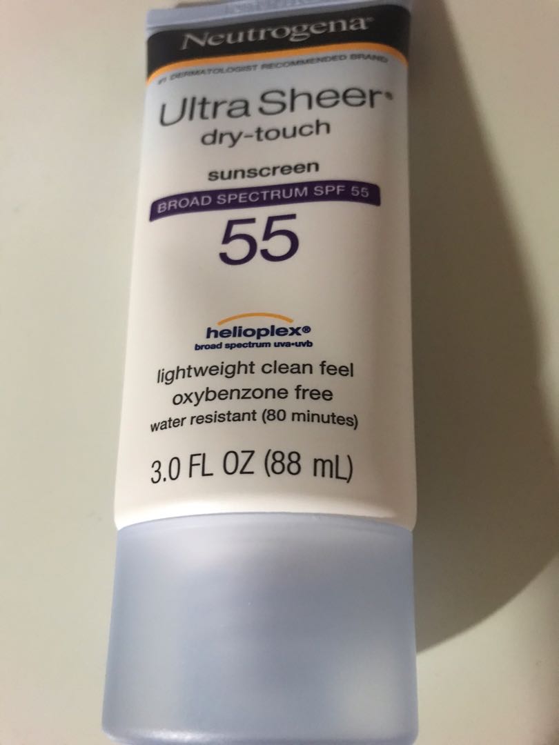 Neutrogena Ultra Sheer Dry Touch Sunscreen 美容 化妝品 化妝品 Carousell