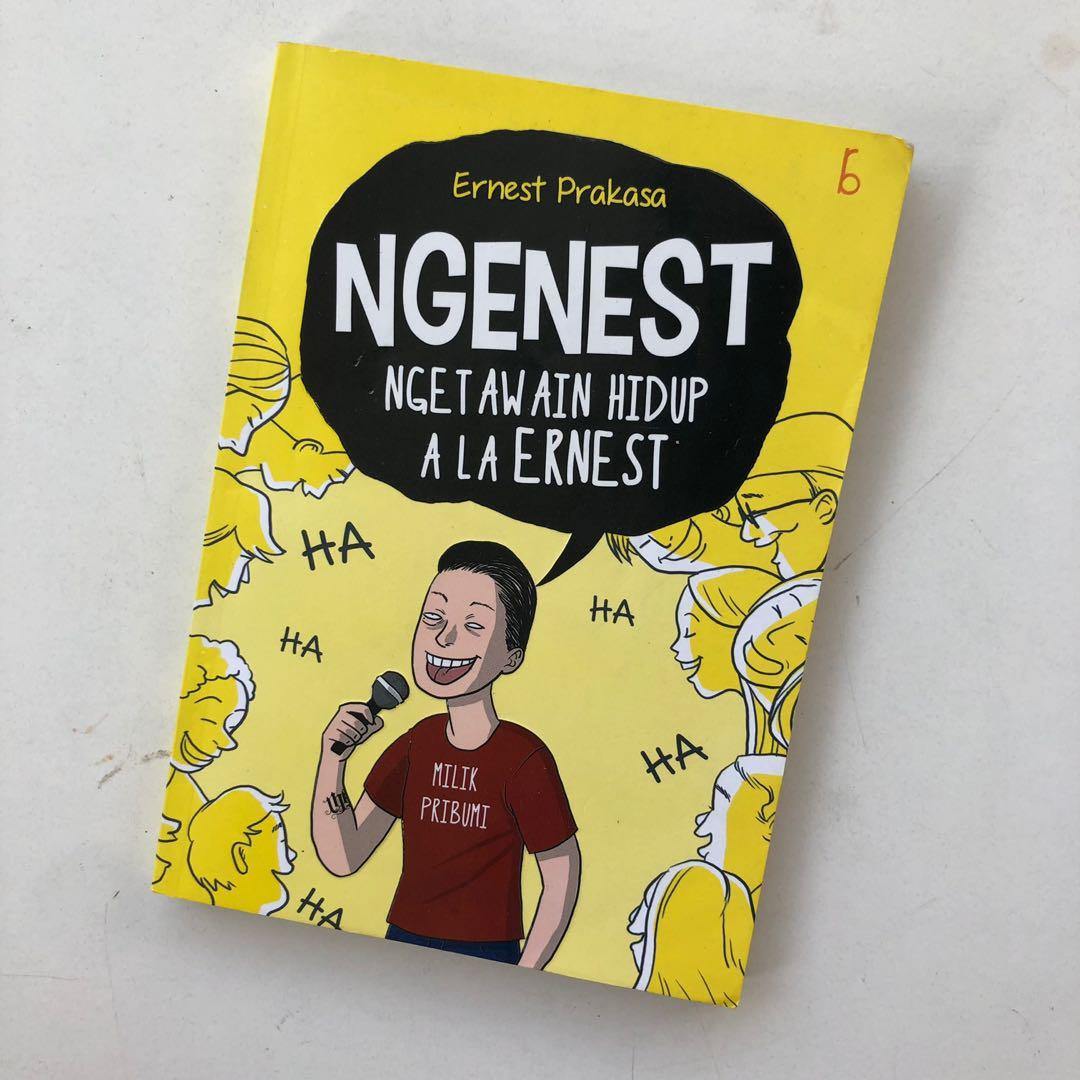 Novel Ernest Prakasa Ngenest Ngetawain Hidup a la
